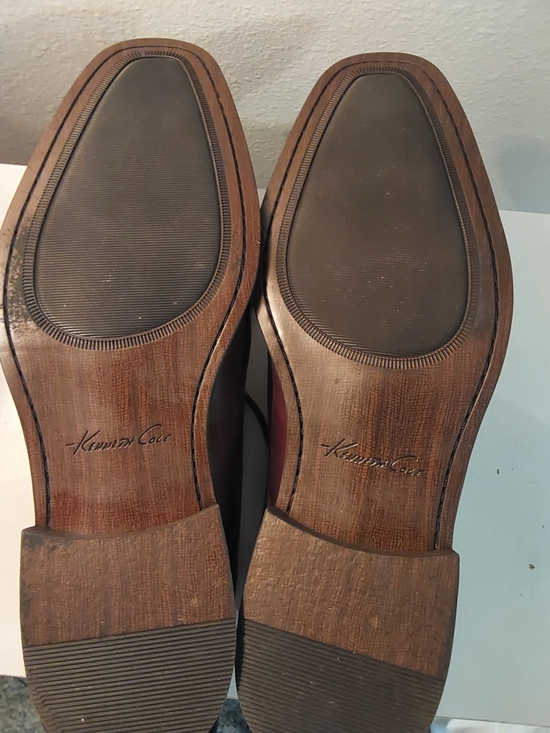 Kenneth Cole Men\'s Brown Leather Dress Shoes Style KC FANCY TL. Size 13D main image 4